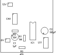 detector nivel agua pcb