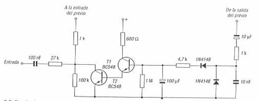 Control automático del nivel de grabación transistorizado